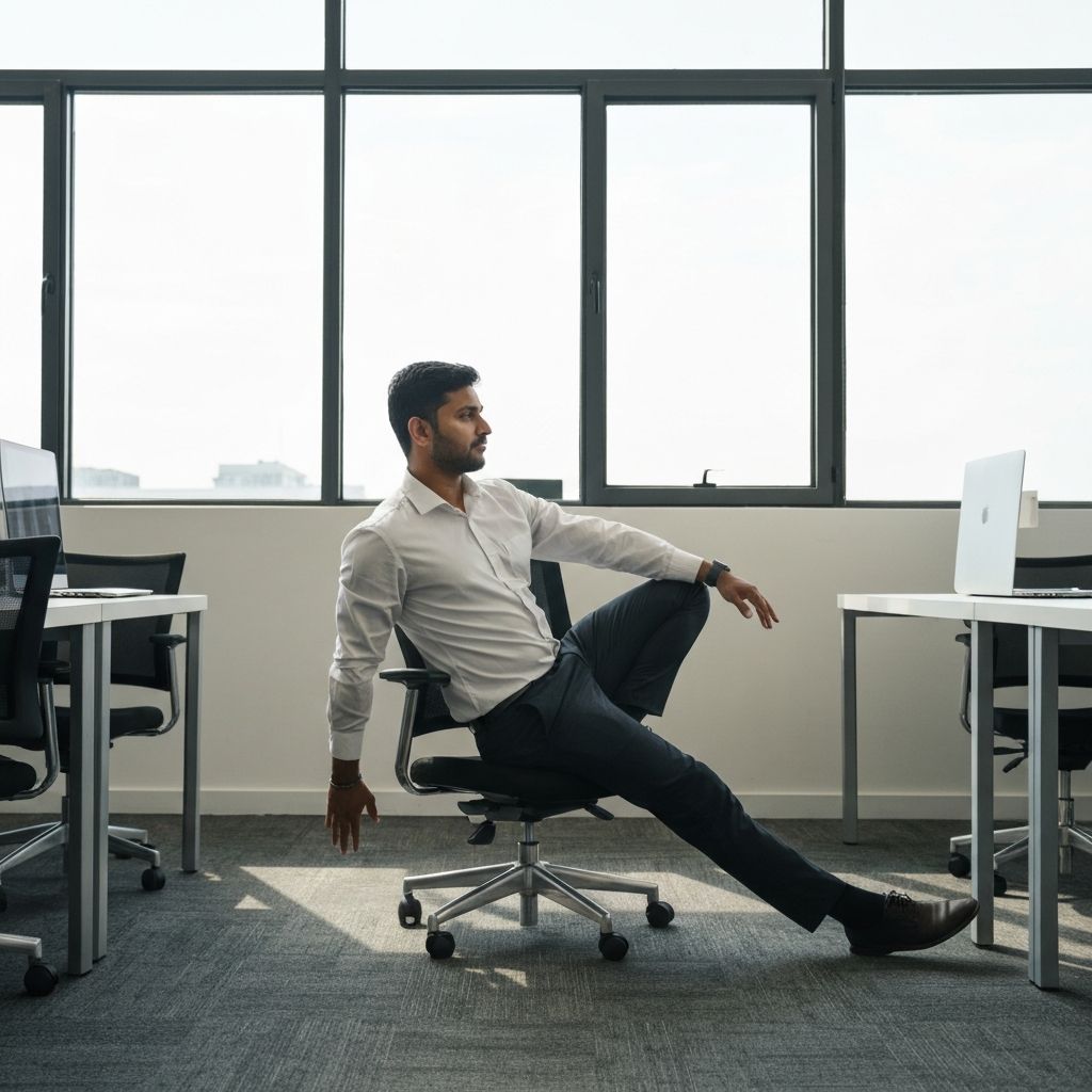 Bewegung während der Arbeit